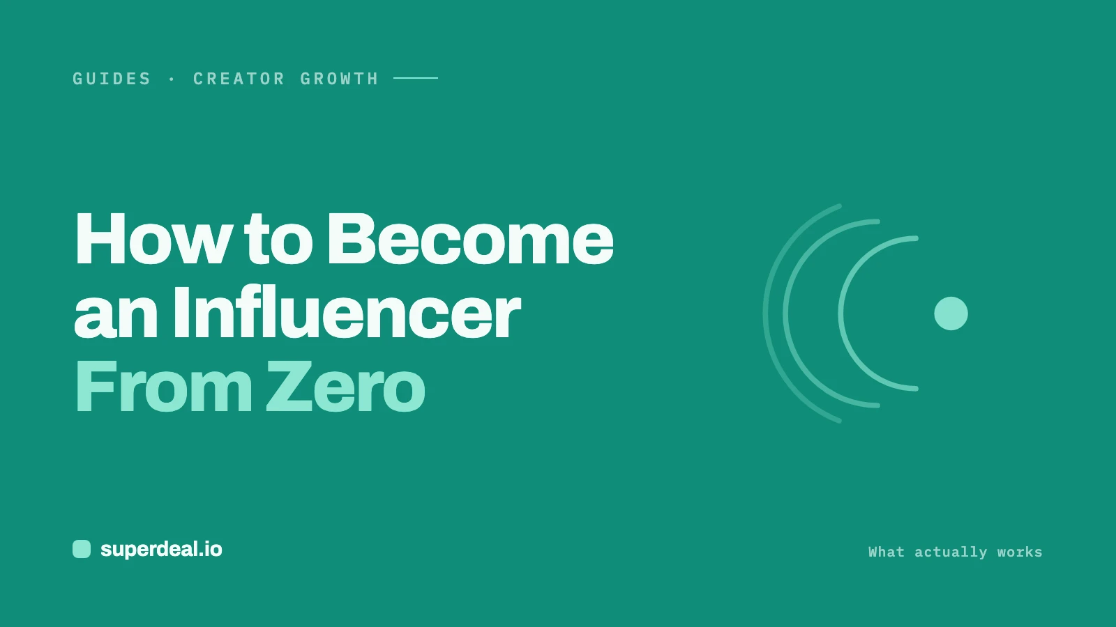 How to Become an Influencer in 2026: What Actually Works Starting From Zero