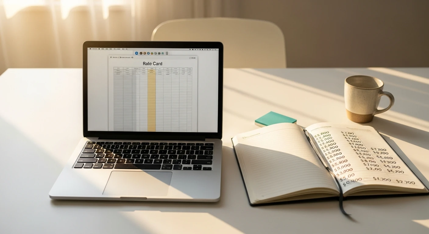 Influencer Rate Card: 2026 Benchmarks + Free Template